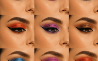 Kolorowe trendy makijażu oczu