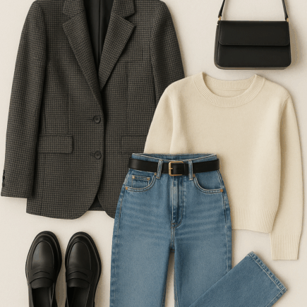 Stylowa kolekcja odzieży i akcesoriów