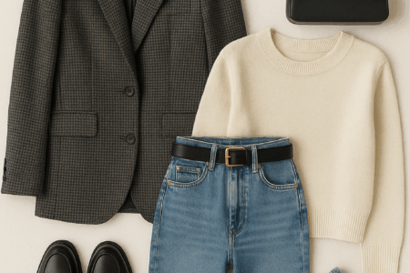 Stylowa kolekcja odzieży i akcesoriów